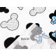 Cotton fabric / canvas - mickey / minnie mouse - White (10 Meters) Cotton fabric / canvas - mickey / minnie mouse - White (10 Meters)