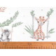Baumwollflanell safaritiere - Weiß (10 Meter) Baumwollflanell safaritiere - Weiß (10 Meter)