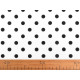 Cotton fabric / canvas, polka dots - Violet (10 Meters)