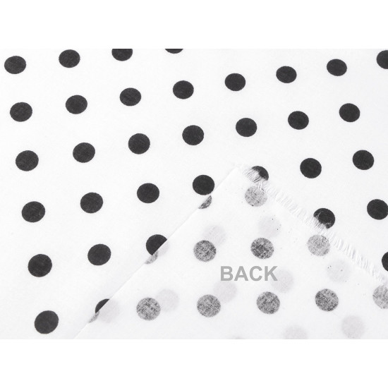 Cotton fabric / canvas, polka dots - Violet (10 Meters)