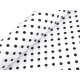 Cotton fabric / canvas, polka dots - Violet (10 Meters)