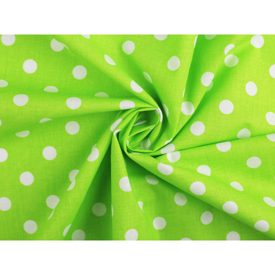 Cotton fabric / canvas, polka dots - Violet (10 Meters)