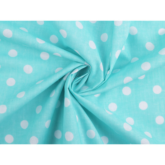 Cotton fabric / canvas, polka dots - Violet (10 Meters)