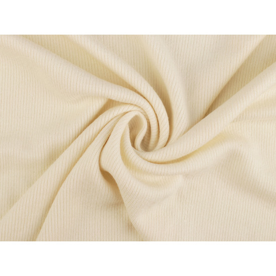Maille de coton côtelée/tissu fin pour pulls - Noir (1 Mètre) Maille de coton côtelée/tissu fin pour pulls - Noir (1 Mètre)