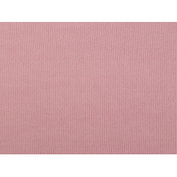 Maille de coton côtelée/tissu fin pour pulls - Poudre (1 Mètre)