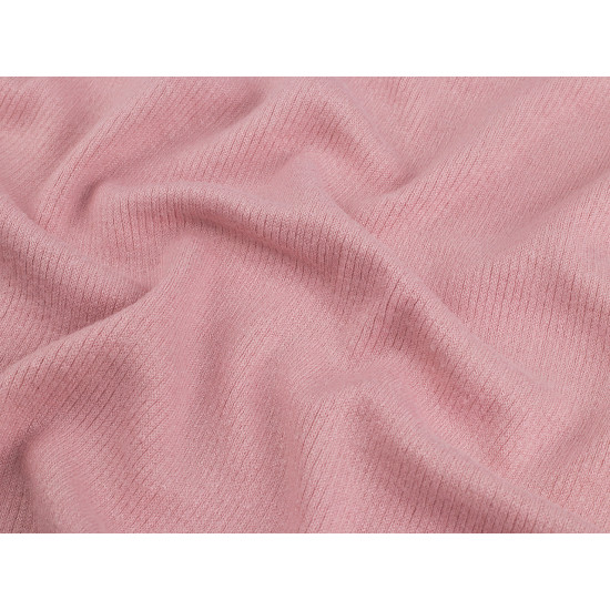 Maille de coton côtelée/tissu fin pour pulls - Noir (1 Mètre) Maille de coton côtelée/tissu fin pour pulls - Noir (1 Mètre)