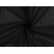 Clothing mesh knitted fabric - Black (1 Meter)