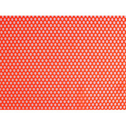 Clothing mesh sports fabric, width 200-205 cm - Orange neon (1 Meter)