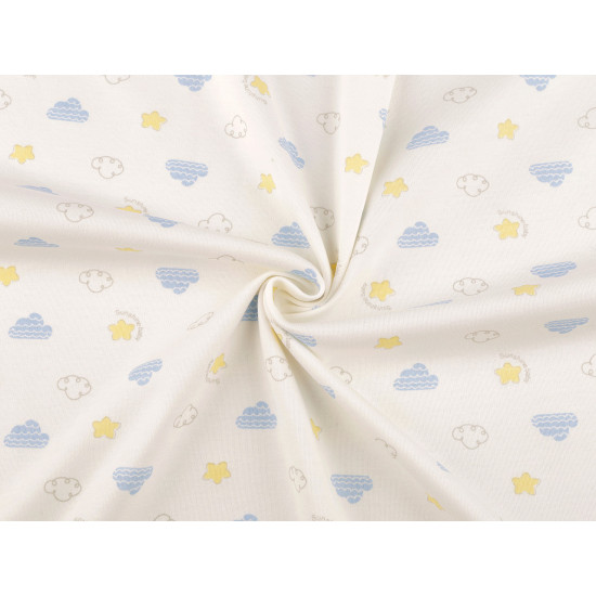 Tricot bumbac - Off white (1 Metru)