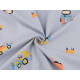 Cotton knit fabric, bagger, width 200 cm - Lightgrey (1 Meter) Cotton knit fabric, bagger, width 200 cm - Lightgrey (1 Meter)