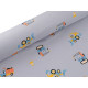 Cotton knit fabric, bagger, width 200 cm - Lightgrey (1 Meter) Cotton knit fabric, bagger, width 200 cm - Lightgrey (1 Meter)