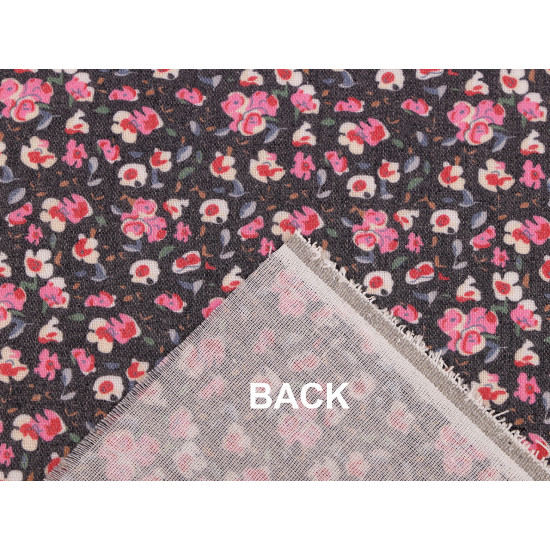 Coarse cotton fabric with an admixture of linen - Grey (10 Meters) Coarse cotton fabric with an admixture of linen - Grey (10 Meters)