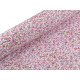 Baumwollstoff mit kleinen blumen - Hellblau (1 Meter) Baumwollstoff mit kleinen blumen - Hellblau (1 Meter)