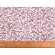 Baumwollstoff mit kleinen blumen - Hellblau (1 Meter) Baumwollstoff mit kleinen blumen - Hellblau (1 Meter)