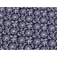 Cotton fabric / canvas, blueprint, plant - Blue dark (10 Meters) Cotton fabric / canvas, blueprint, plant - Blue dark (10 Meters)
