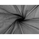 Decorative mesh elastic / mesh knit with shine - Black (1 Meter)