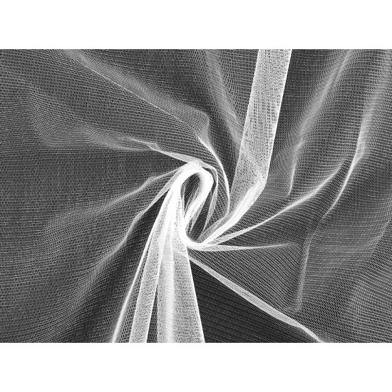Tulle for clothing / decorating width 300 cm - White (1 Meter) Tulle for clothing / decorating width 300 cm - White (1 Meter)
