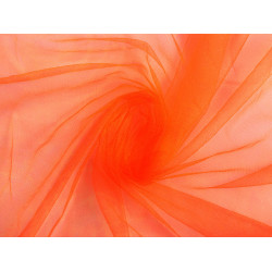 Tulle fabric pad - Orange (1 Meter)
