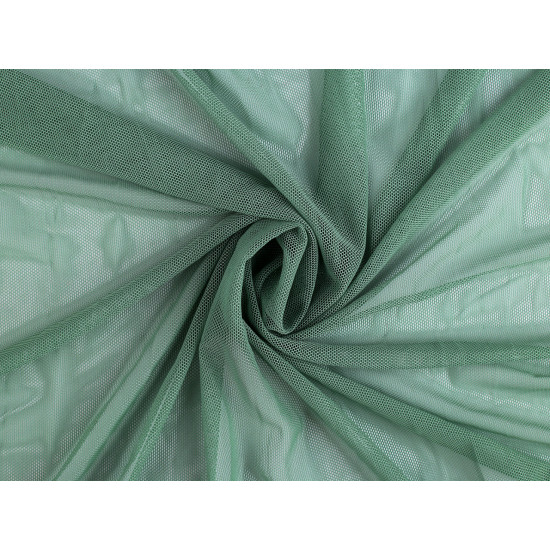 Mousseline tricotée épaisse - Vert foncé (1 Mètre) Mousseline tricotée épaisse - Vert foncé (1 Mètre)