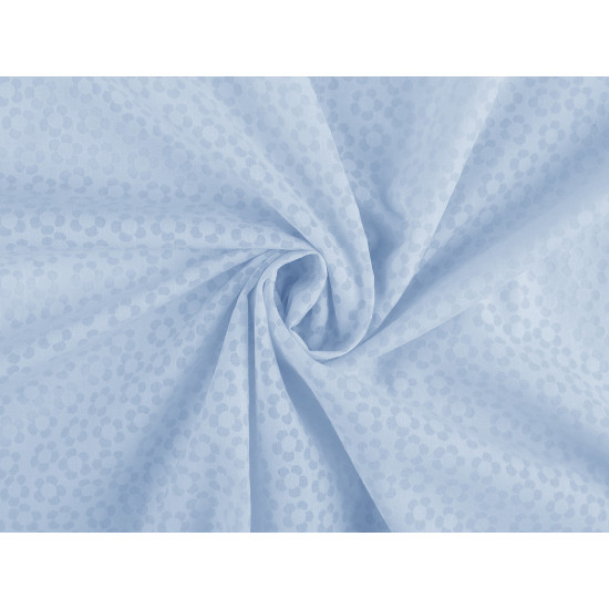 Blouse fabric / cotton poplin - Blue light (1 Meter)