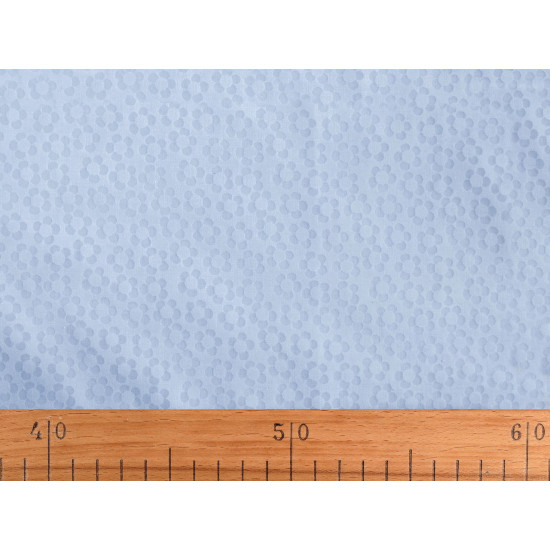 Blouse fabric / cotton poplin - Blue light (1 Meter)