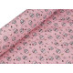 Reinforced crumpled polyester fabric, creased 3d effect, cats - Light pink (1 Meter) Reinforced crumpled polyester fabric, creased 3d effect, cats - Light pink (1 Meter)