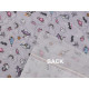 Reinforced crumpled polyester fabric, creased 3d effect, universe - Lightgrey (1 Meter) Reinforced crumpled polyester fabric, creased 3d effect, universe - Lightgrey (1 Meter)