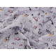 Reinforced crumpled polyester fabric, creased 3d effect, universe - Lightgrey (1 Meter) Reinforced crumpled polyester fabric, creased 3d effect, universe - Lightgrey (1 Meter)