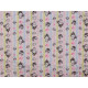 Reinforced crumpled polyester fabric, creased 3d effect, unicorn - Pale pink (1 Meter) Reinforced crumpled polyester fabric, creased 3d effect, unicorn - Pale pink (1 Meter)
