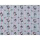 Reinforced crumpled polyester fabric, creased 3d effect, unicorn - Pale pink (1 Meter) Reinforced crumpled polyester fabric, creased 3d effect, unicorn - Pale pink (1 Meter)