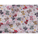 Reinforced crumpled polyester fabric, creased 3d effect, teddy bear - Very light grey (1 Meter) Reinforced crumpled polyester fabric, creased 3d effect, teddy bear - Very light grey (1 Meter)