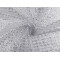 Decorative tulle with glitter - Silver (1 Meter)