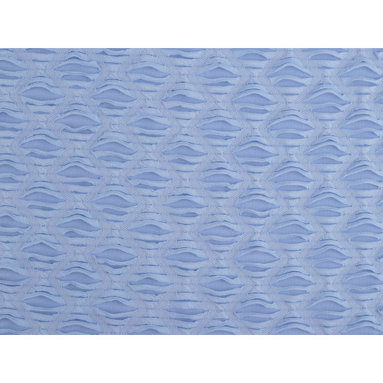 Sport-strickstoff/bademodestoff mit cut-outs - Saphir blau (1 Meter) Sport-strickstoff/bademodestoff mit cut-outs - Saphir blau (1 Meter)
