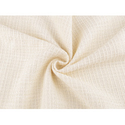 Stofa costume / tweed lucios - Crem deschis (1 Metru)