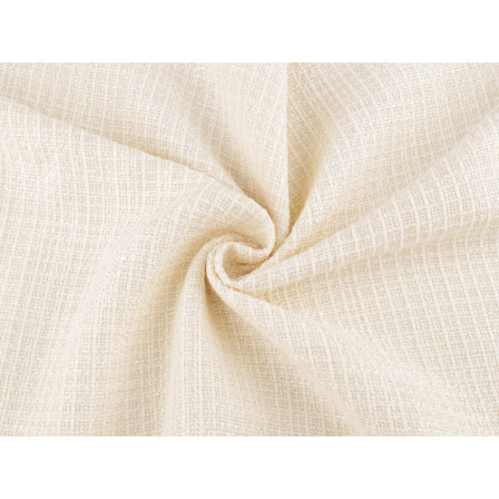 Tela con efecto chenilla e hilo brillante/tweed - Beige claro (1 Metro) Tela con efecto chenilla e hilo brillante/tweed - Beige claro (1 Metro)