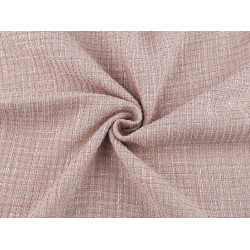 Stofa costume / tweed lucios - Bej deschis (1 Metru)