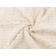 Decorative fabric with 3d plush structure - Creamy light (5 Meters) Decorative fabric with 3d plush structure - Creamy light (5 Meters)
