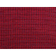 Dekorativer chenillestoff mit lurex - Rot (3 Meter) Dekorativer chenillestoff mit lurex - Rot (3 Meter)