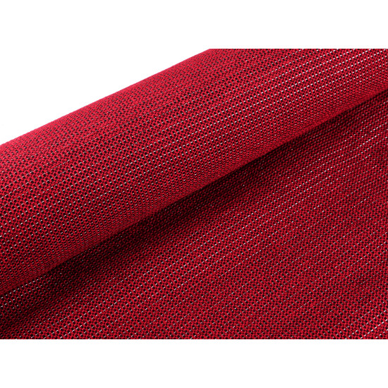 Dekorativer chenillestoff mit lurex - Rot (3 Meter) Dekorativer chenillestoff mit lurex - Rot (3 Meter)