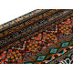 Cotton fabric / canvas with a thinner weave, ethno - Black (10 Meters) Cotton fabric / canvas with a thinner weave, ethno - Black (10 Meters)