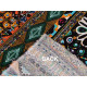 Cotton fabric / canvas with a thinner weave, ethno - Black (10 Meters) Cotton fabric / canvas with a thinner weave, ethno - Black (10 Meters)