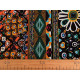 Cotton fabric / canvas with a thinner weave, ethno - Black (10 Meters) Cotton fabric / canvas with a thinner weave, ethno - Black (10 Meters)