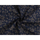 Cotton fabric / canvas with a looser weave, flowers - Red (10 Meters) Cotton fabric / canvas with a looser weave, flowers - Red (10 Meters)