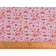 Cotton fabric / canvas with a thinner weave, small flowers - Green (10 Meters) Cotton fabric / canvas with a thinner weave, small flowers - Green (10 Meters)