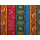 Cotton fabric / canvas with a thinner weave, oriental - Blue (1 Meter) Cotton fabric / canvas with a thinner weave, oriental - Blue (1 Meter)