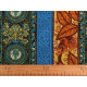 Cotton fabric / canvas with a thinner weave, oriental - Blue (1 Meter) Cotton fabric / canvas with a thinner weave, oriental - Blue (1 Meter)