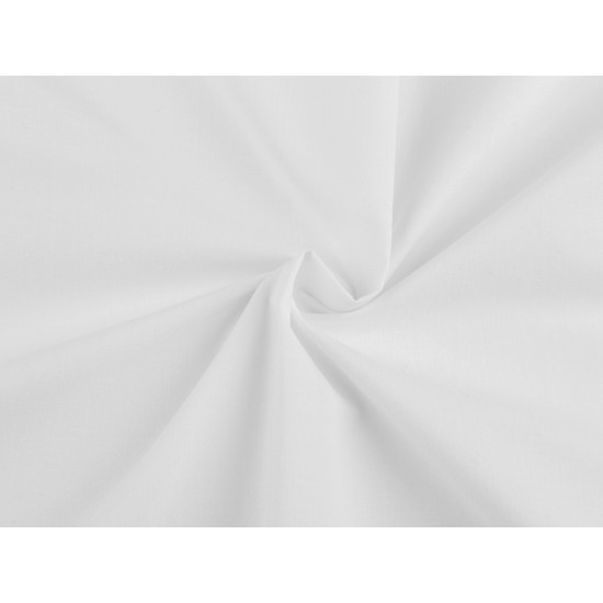 Cotton fabric / canvas, width 300 cm - White (1 Meter) Cotton fabric / canvas, width 300 cm - White (1 Meter)
