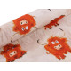 Cotton fabric / canvas, bulls - Lightbeige (1 Meter)