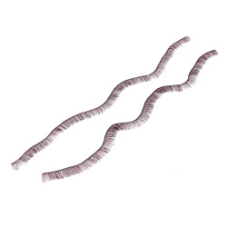 Decorative eyelashes - Brown (1 Bag)