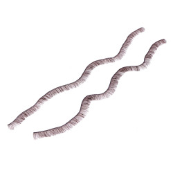 Decorative eyelashes - Brown (1 Bag)